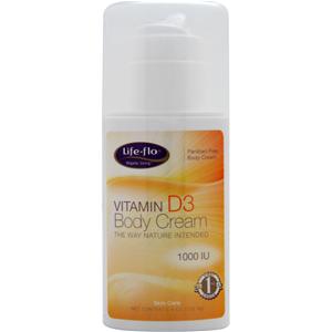 Life-Flo Vitamin D3 Body Cream  4 oz