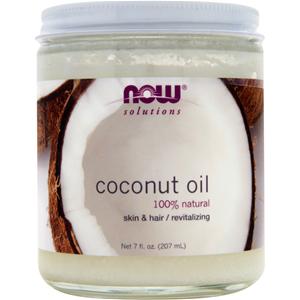 Now Coconut Oil - 100% Natural  7 fl.oz
