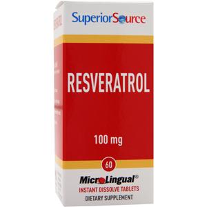 Superior Source Resveratrol (100mg)  60 tabs