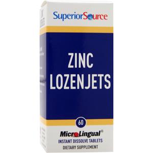 Superior Source Zinc Lozenjets  60 tabs