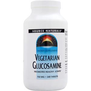 Source Naturals Vegetarian Glucosamine (750mg)  240 tabs