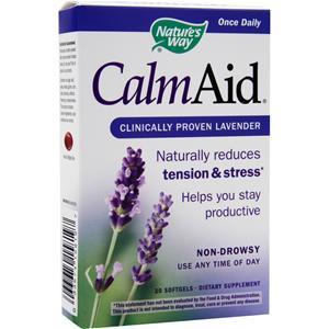 Nature's Way CalmAid - Clinically Proven Lavender  30 sgels