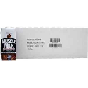 Cytosport Muscle Milk Collegiate RTD (11 fl.oz.) Chocolate 12 cans