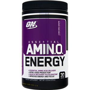 Optimum Nutrition Essential AMIN.O. Energy Concord Grape 0.6 lbs
