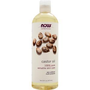 Now 100% Pure Castor Oil  16 fl.oz