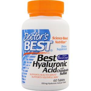 Doctor's Best Best Hyaluronic Acid with Chondroitin Sulfate  60 tabs