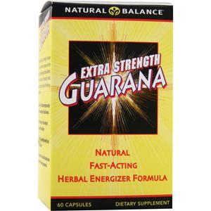 Natural Balance Extra Strength Guarana  60 caps