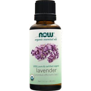 Now Certified Organic Lavender Oil  1 fl.oz