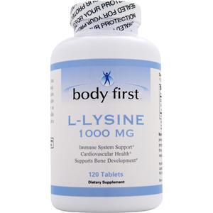 Body First L-Lysine (1000mg)  120 tabs