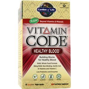 Garden Of Life Vitamin Code - Healthy Blood  60 vcaps