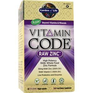 Garden Of Life Vitamin Code - Raw Zinc  60 vcaps