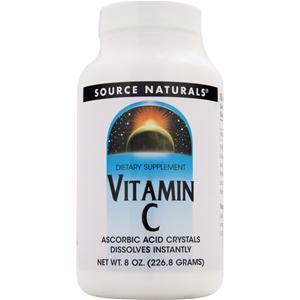 Source Naturals Vitamin C - Ascorbic Acid Crystals  8 oz