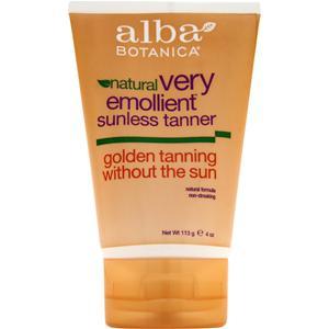 Alba Botanica Very Emollient Sunless Tanner  4 oz