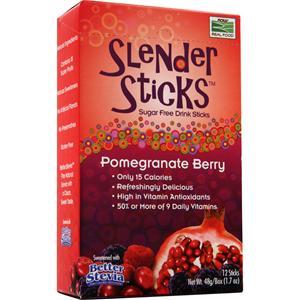 Now Slender Sticks Pomegranate Berry 12 pckts