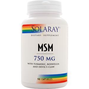 Solaray MSM (750mg)  90 caps