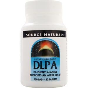 Source Naturals DLPA (750mg)  30 tabs