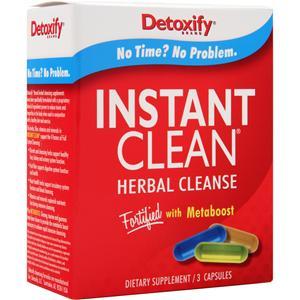 Detoxify Instant Clean - Herbal Cleanse  3 caps