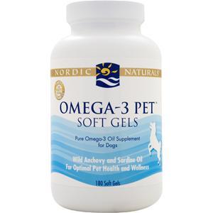 Nordic Naturals Omega-3 Pet  180 sgels