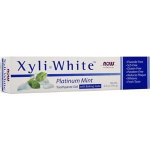Now XyliWhite Toothpaste Platinum Mint+Baking Soda 6.4 oz