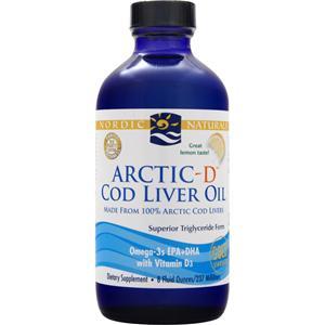 Nordic Naturals Arctic-D Cod Liver Oil Lemon 8 fl.oz