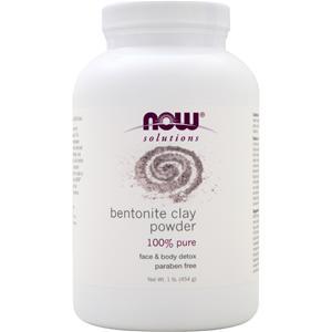 Now Bentonite Powder (100% Pure Clay)  1 lbs