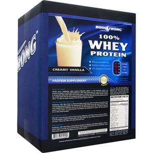 BodyStrong 100% Whey Protein Creamy Vanilla 10 lbs