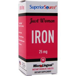 Superior Source Just Women - Iron (25mg)  90 tabs