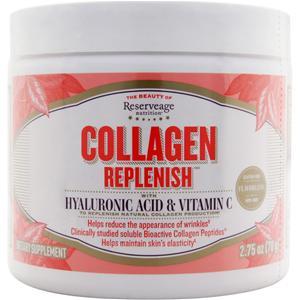 Reserveage Organics Collagen Replenish with Hyaluronic Acid & Vitamin C  2.75 oz