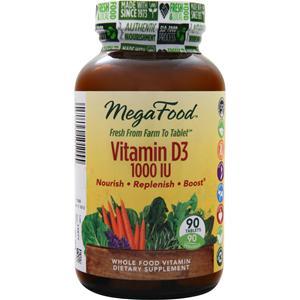 Megafood Vitamin D-3 (1000IU)  90 tabs