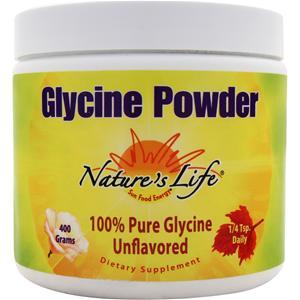 Nature's Life Glycine Powder Unflavored 400 grams
