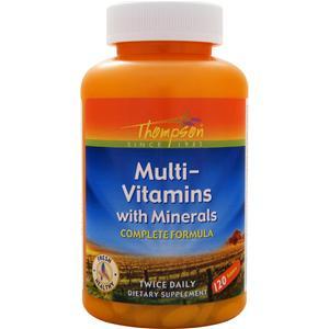 Thompson Multi-Vitamins with Minerals  120 tabs