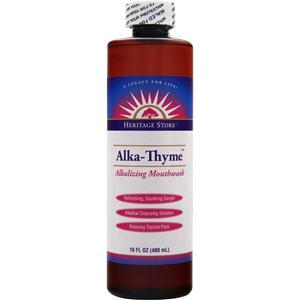 Heritage Products Alka-Thyme - Alkalizing Mouthwash  16 oz