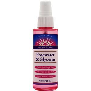 Heritage Products Rosewater & Glycerin  4 fl.oz