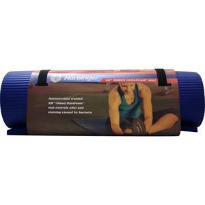 Harbinger Ribbed Durafoam Mat Anti-Microbial 5/8 Blue 1 unit