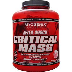 Myogenix After Shock Critical Mass, Strawberry Milk Shake - 5.62