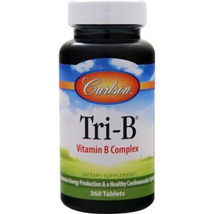 Carlson Tri-B B-6 Folate B-12  360 tabs