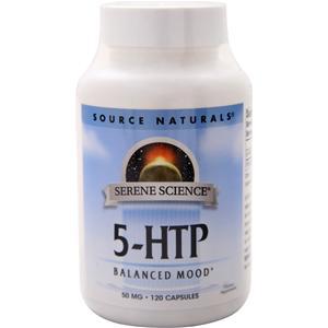 Source Naturals 5-HTP (50mg)  120 caps