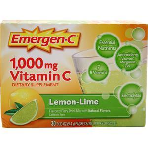 Alacer Emergen-C Lemon Lime 30 pckts