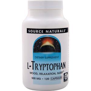 Source Naturals L-Tryptophan (500mg)  120 caps