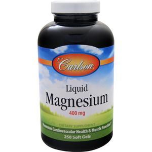 Carlson Liquid Magnesium  250 sgels