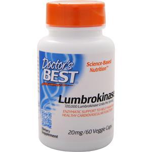 Doctor's Best Lumbrokinase (20mg)  60 caps