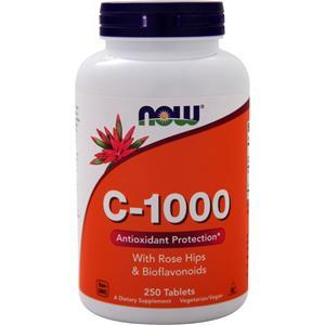 Now C-1000 with Rose Hips and Bioflavonoids  250 tabs