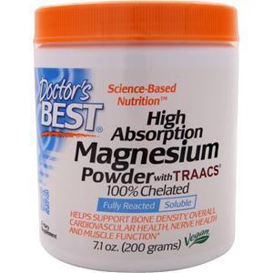 Doctor's Best High Absorption Magnesium Powder with TRAACS  200 grams