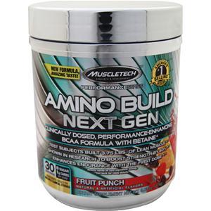 Muscletech Amino Build Next Gen Fruit Punch 279 grams