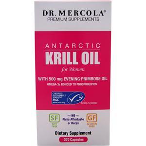 Dr. Mercola Antarctic Krill Oil for Women  270 caps