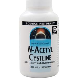 Source Naturals N-Acetyl Cysteine  180 tabs