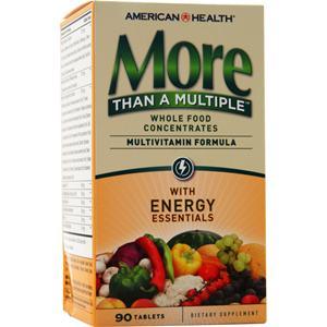 American Health More Than A Multiple - With Energy Essentials  90 tabs