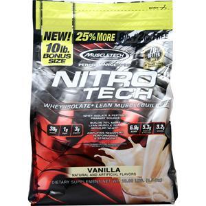 Muscletech Nitro Tech - Performance Series Vanilla 10 lbs