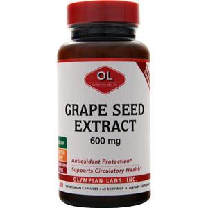 Olympian Labs Grape Seed Extract (600mg)  60 vcaps
