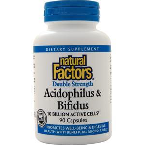 Natural Factors Acidophilus & Bifidus  90 caps